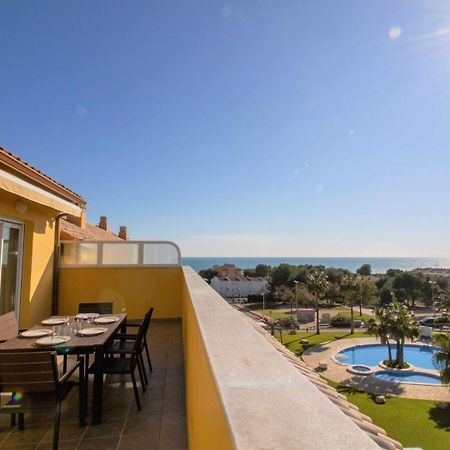 Atico Con Vistas Al Mar , Wifi Y Piscina - Sierra Irta Albert Villas Alcossebre Extérieur photo