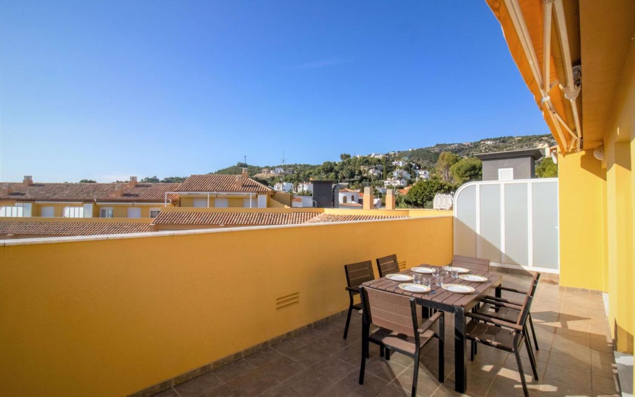 Atico Con Vistas Al Mar , Wifi Y Piscina - Sierra Irta Albert Villas Alcossebre Extérieur photo